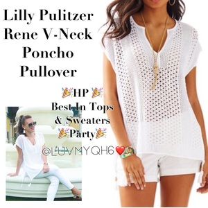 Lilly Pulitzer Poncho Pullover Top🎉HP🎉